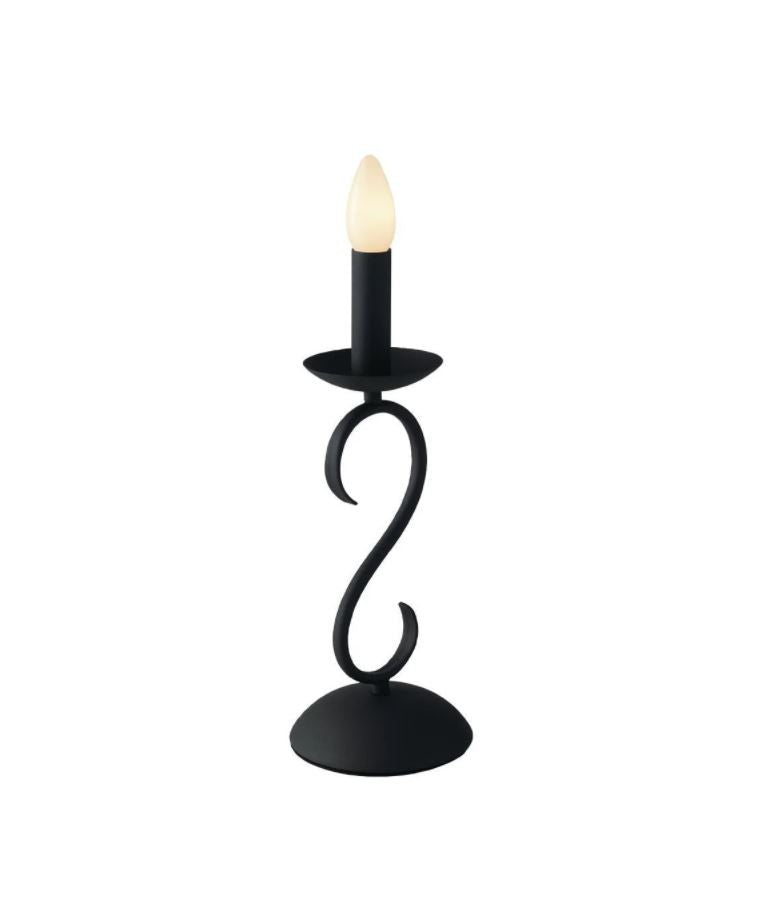 Lume rustico forme arricciate metallo antracite 1XE14 non incl. BEATRICE Lume rustico forme arricciate metallo antracite 1XE14 non incl. BEATRICE